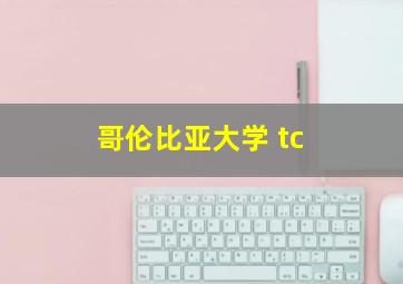 哥伦比亚大学 tc